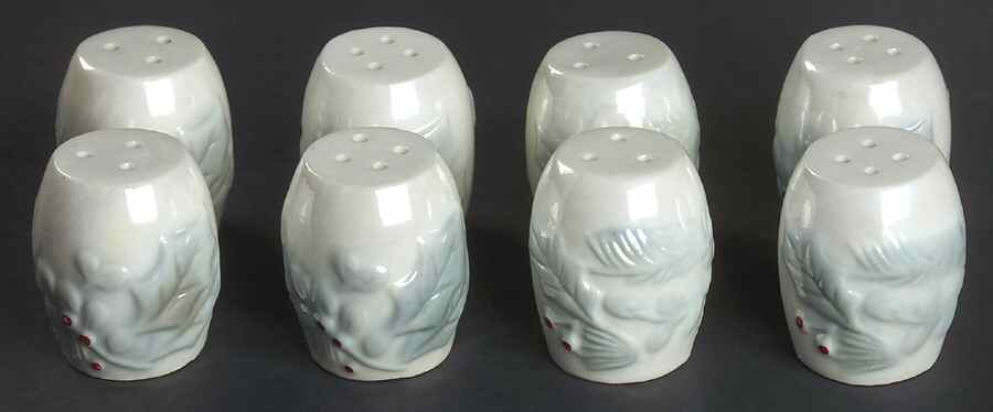 Winter Frost Individual Salt & Pepper Set - Set of 4 by Pfaltzgraff-1