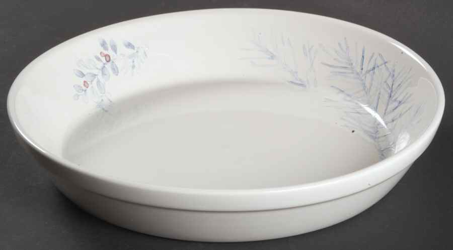 Winter Frost 9" Pie Baking Plate by Pfaltzgraff-1