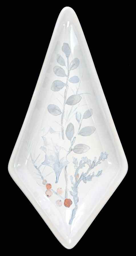 Winter Frost Individual 5 Section Star Shaped Dish by Pfaltzgraff-1