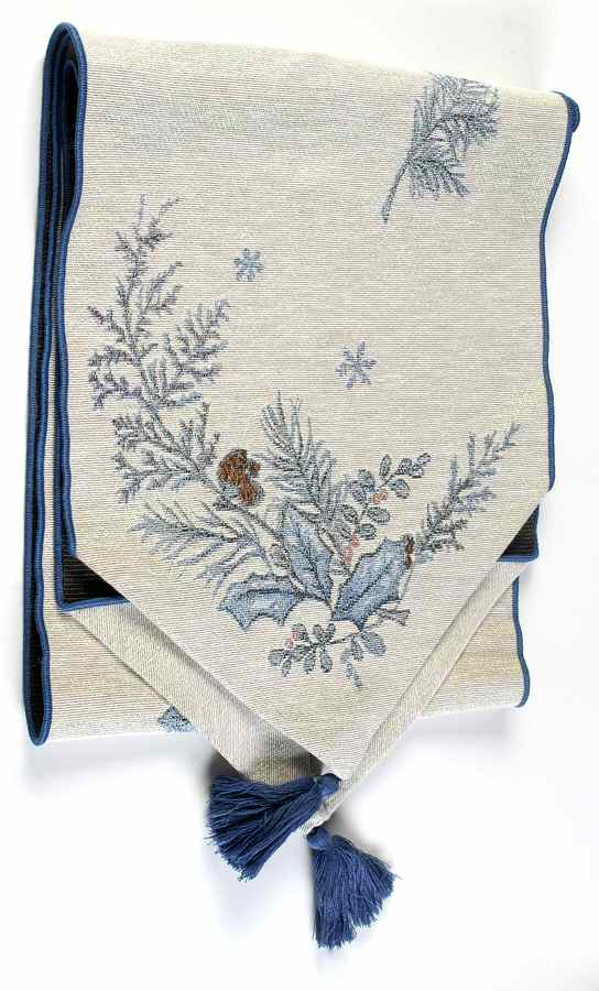 Winter Frost 13" X 72" Cloth Table Runner by Pfaltzgraff-1
