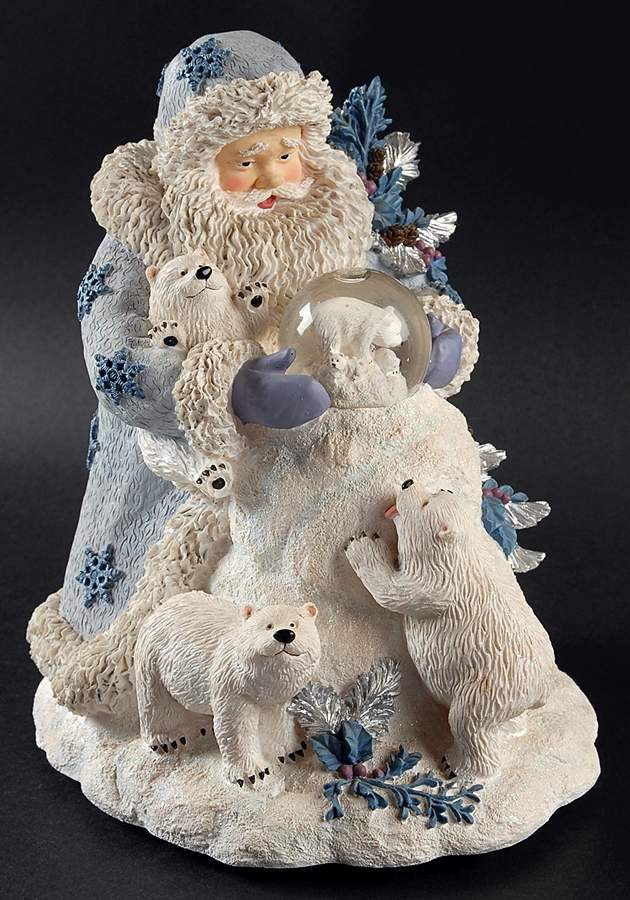 Winter Frost Musical Figurine by Pfaltzgraff-1