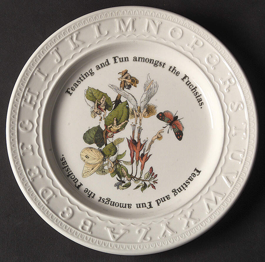Enchanted Garden Child's Plate by Portmeirion-1