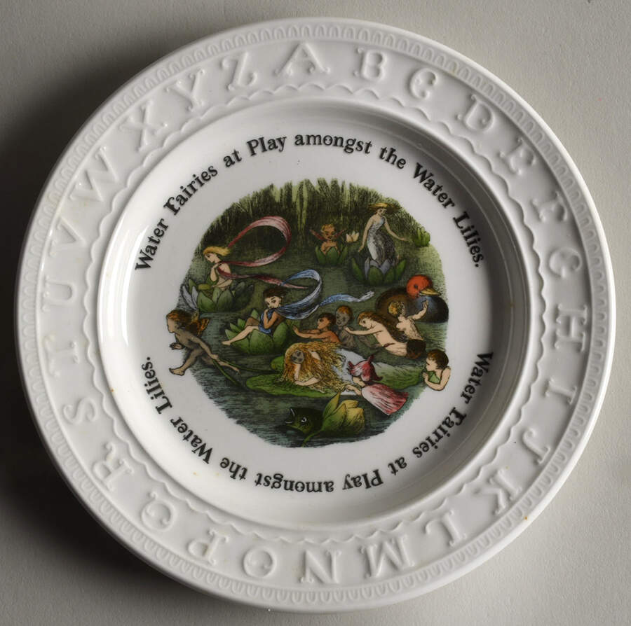 Enchanted Garden Child's Plate by Portmeirion-1