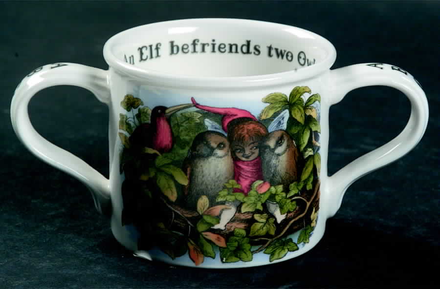 Enchanted Garden Loving Cup by Portmeirion-1