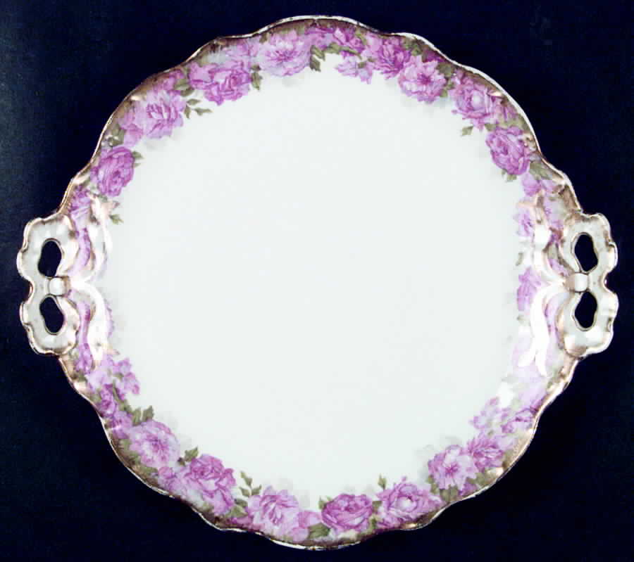 POY287 Handled Cake Plate by Jean Pouyat-1