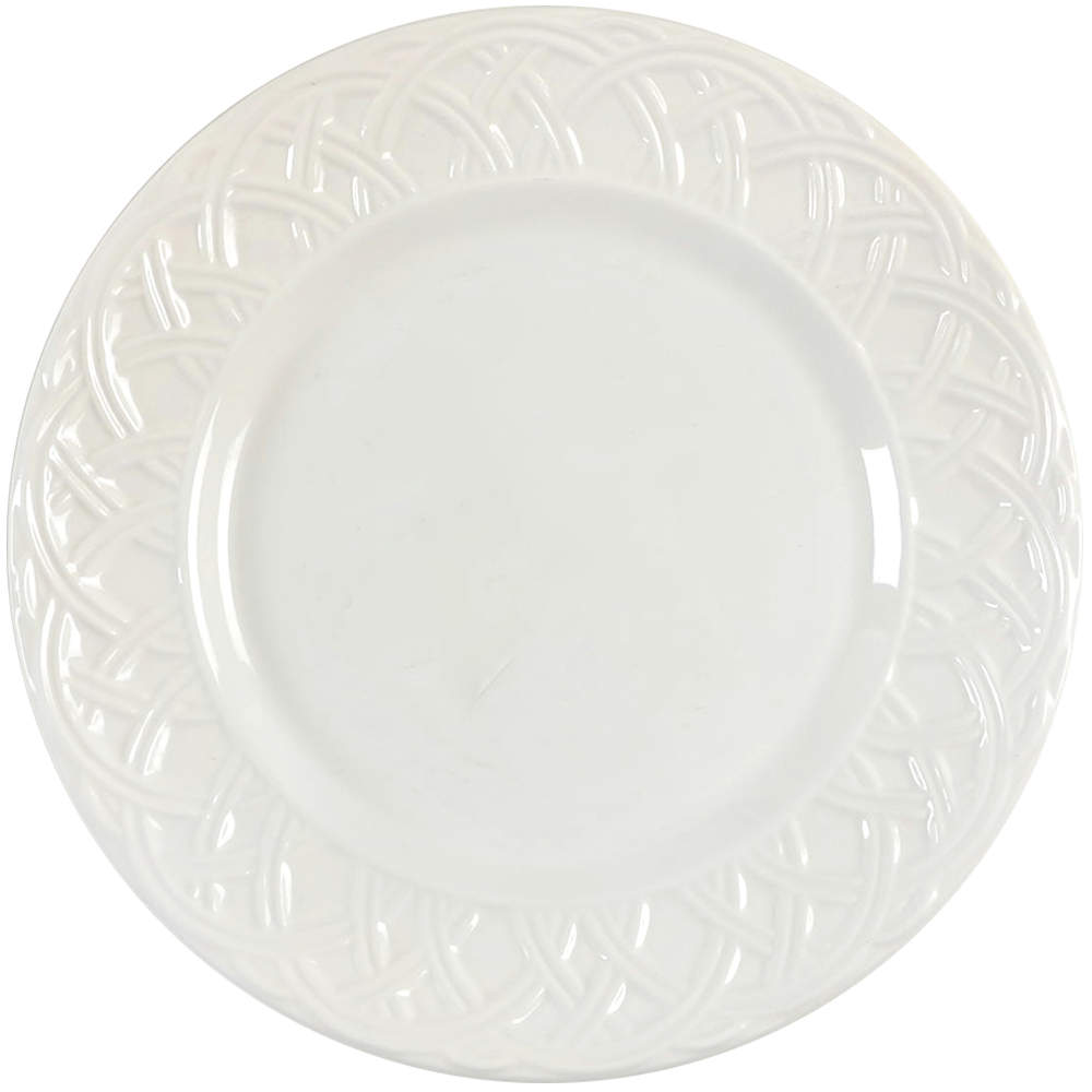 Basket Relief Salad Plate by Pier 1-1