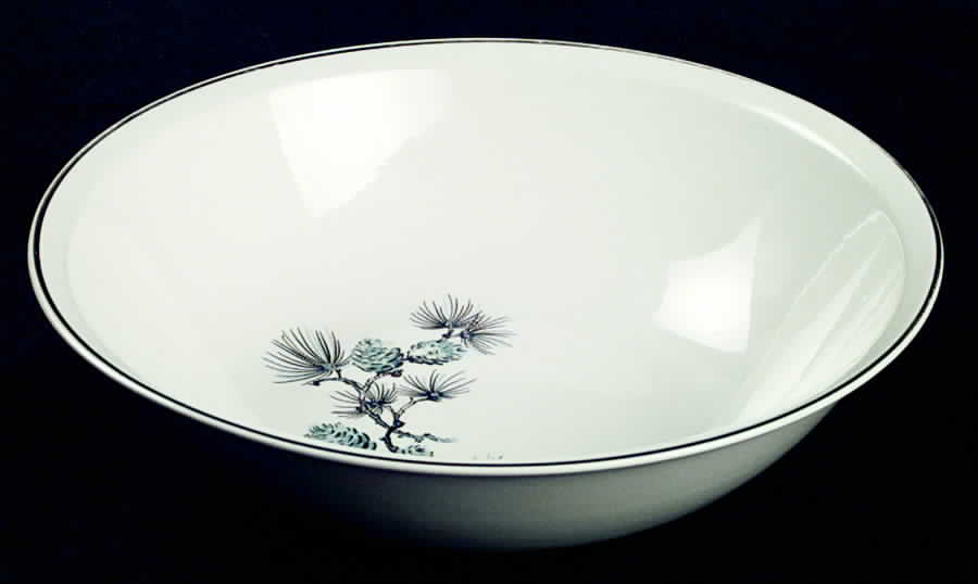 PCP150 8" Round Vegetable Bowl by Paden City-1