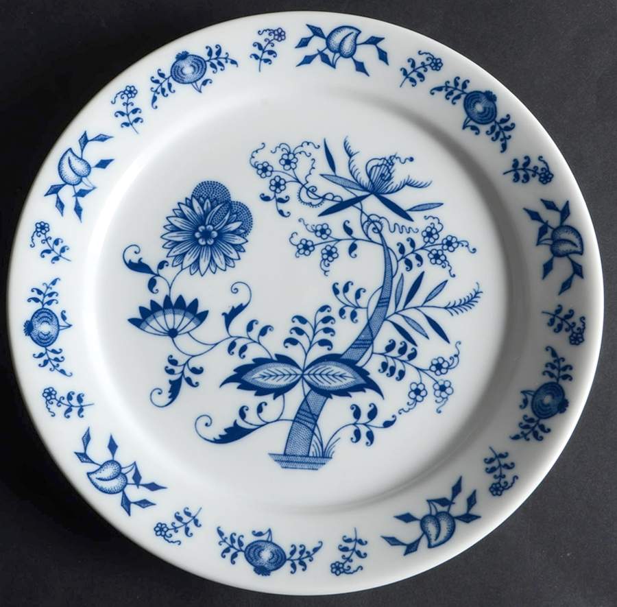 Onion Luncheon Plate by Porsgrund-1