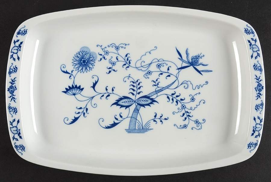 Onion 11" Oval Serving Platter by Porsgrund-1