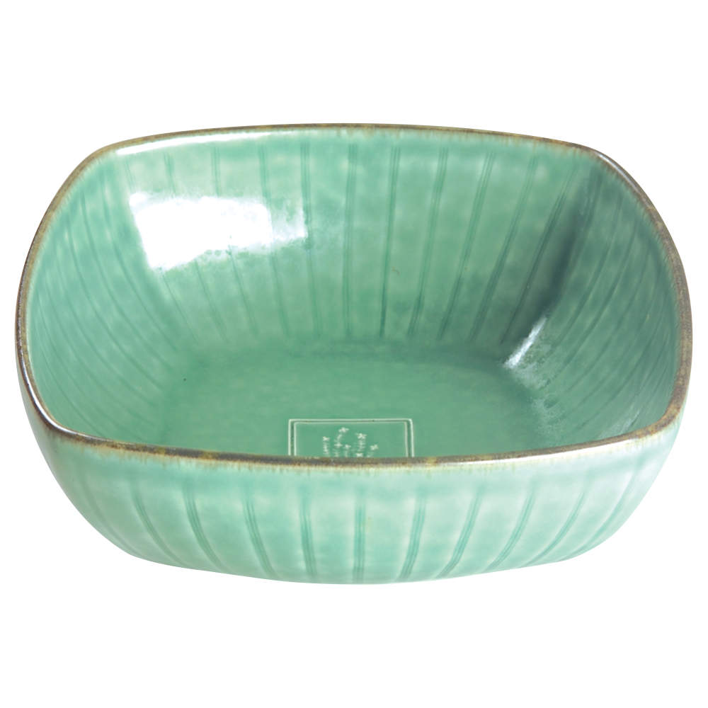 Naturewood Serenity Green 8" Square Vegetable Bowl by Pfaltzgraff-1