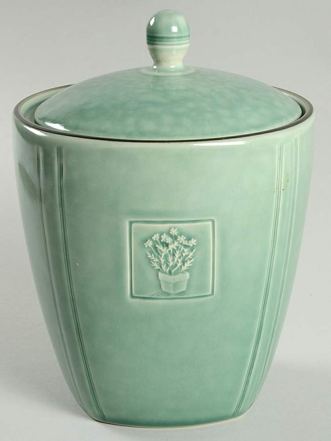 Naturewood Serenity Green Small Canister & Lid by Pfaltzgraff-1