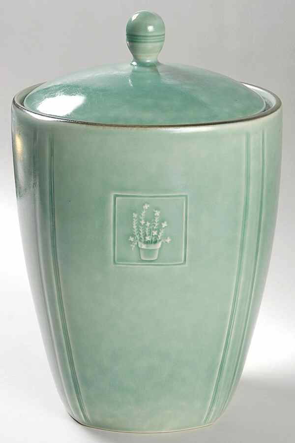 Naturewood Serenity Green Medium Canister & Lid by Pfaltzgraff-1