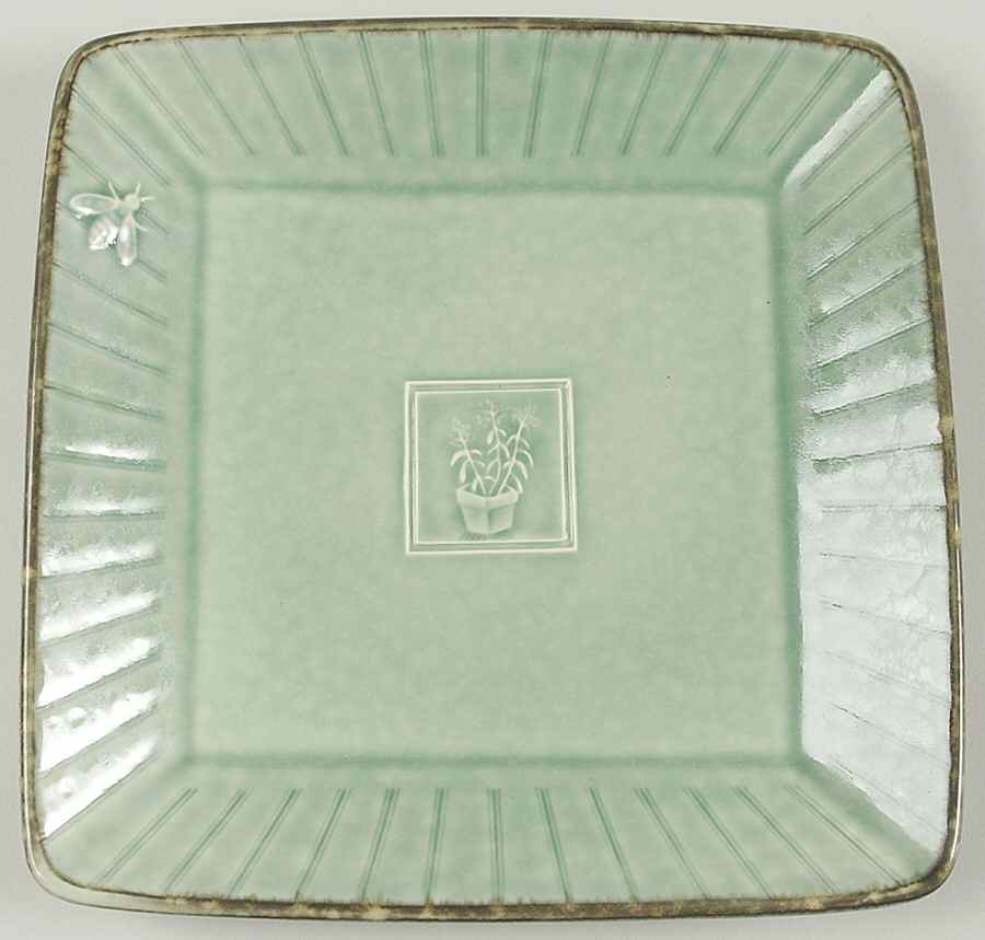Naturewood Serenity Green Square Buffet Dish by Pfaltzgraff-1