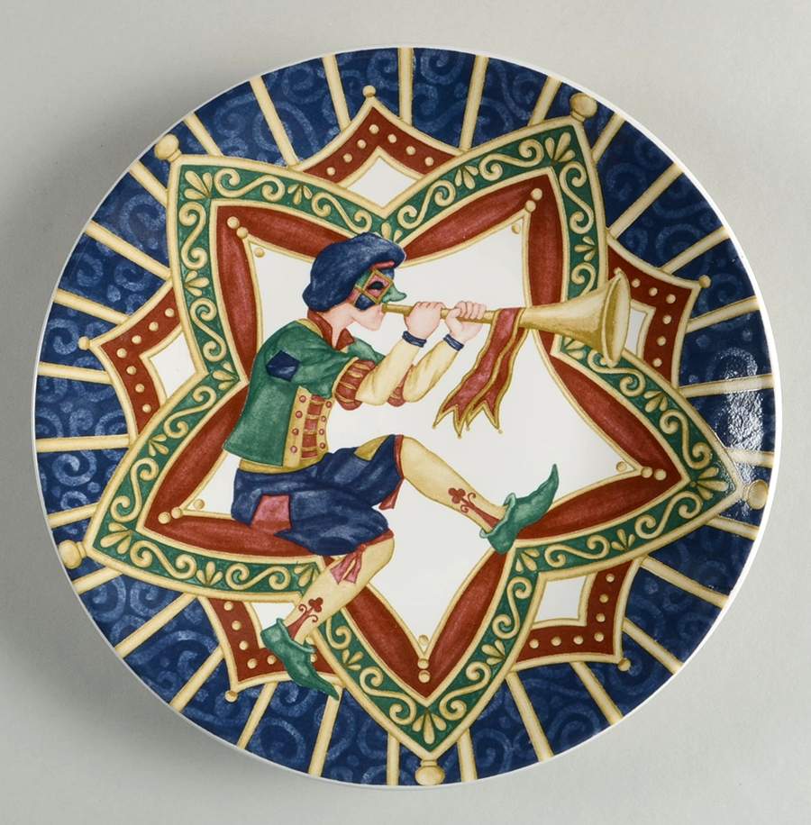 Royal Holiday Buffet/Dessert Plate by Pfaltzgraff-1