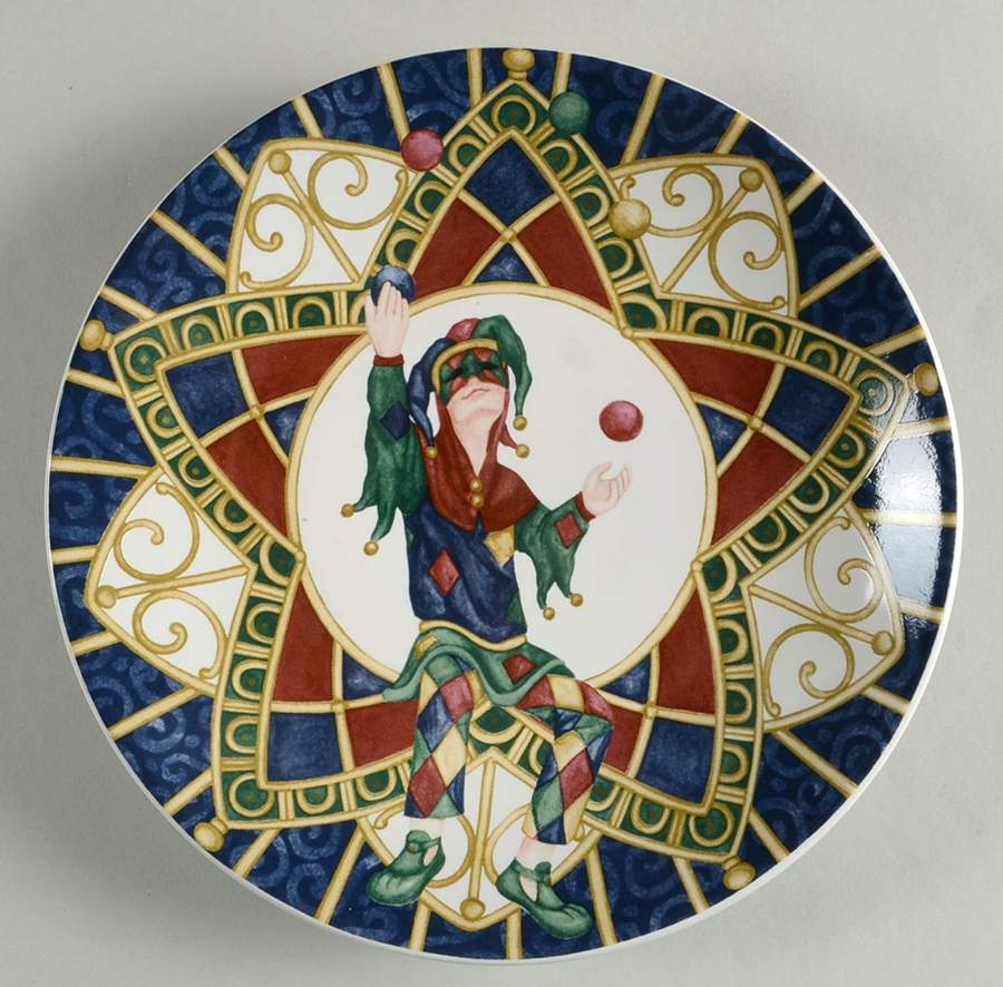 Royal Holiday Buffet/Dessert Plate by Pfaltzgraff-1