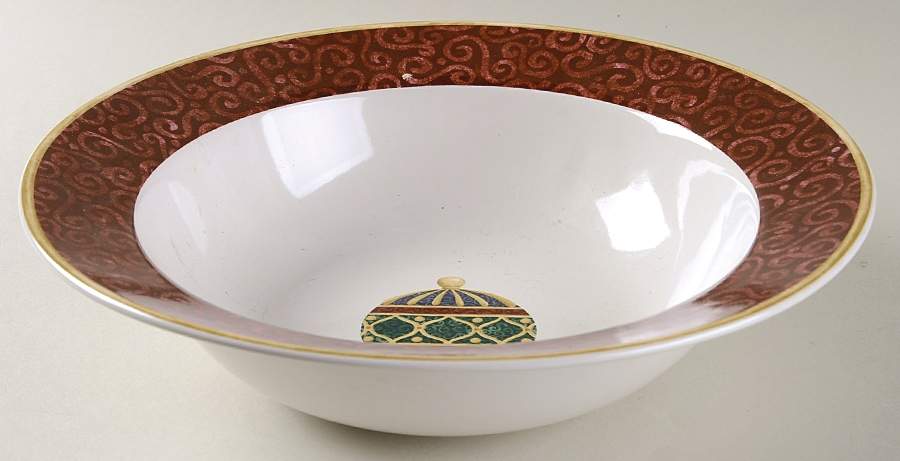 Royal Holiday 10" Round Vegetable Bowl by Pfaltzgraff-1