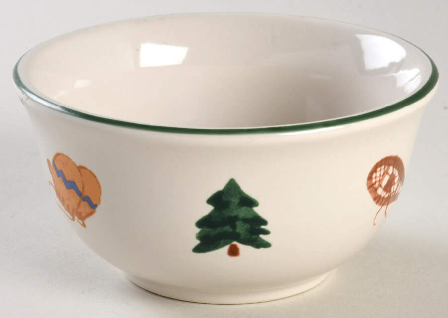 Snow Bear Dessert Bowl by Pfaltzgraff-1