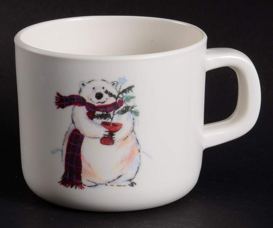 Snow Bear Melmac/Melamine Child's Mug by Pfaltzgraff-1