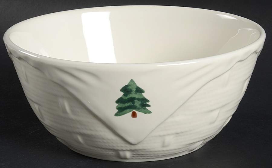 Snow Bear Basket Bowl by Pfaltzgraff-1