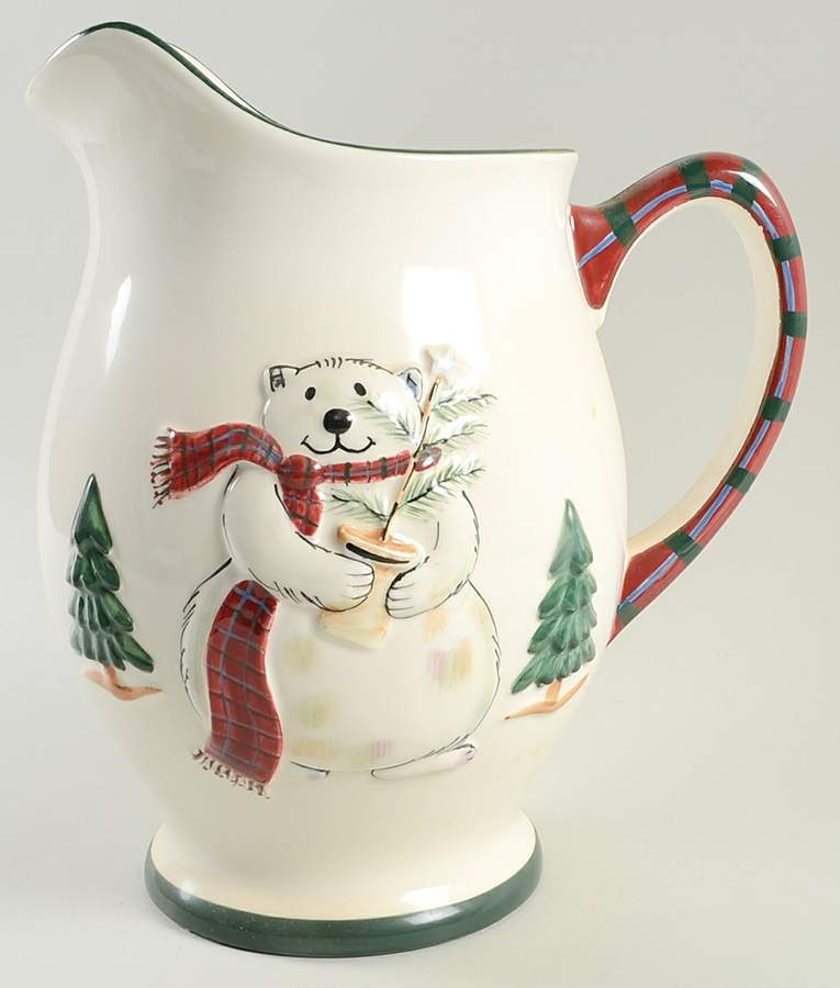 Snow Bear 128 Oz Pitcher by Pfaltzgraff-1