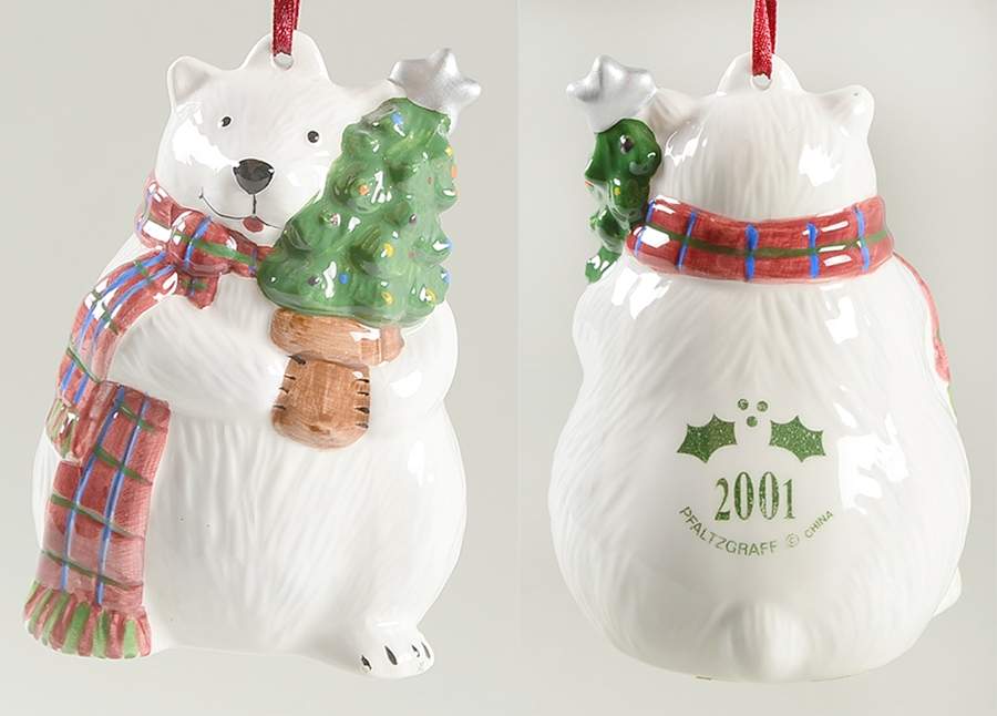 Snow Bear Ornament by Pfaltzgraff-1