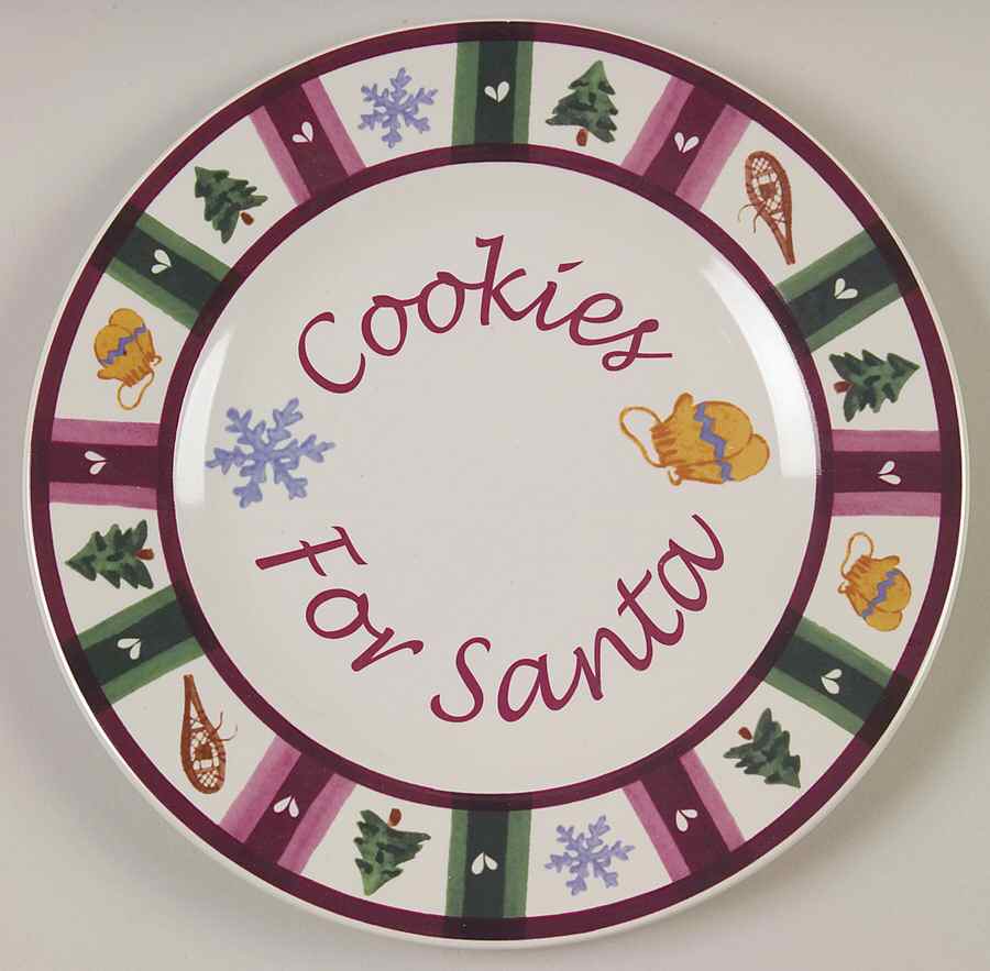 Snow Bear Cookie Plate by Pfaltzgraff-1