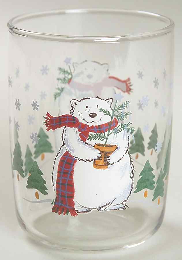 Snow Bear 8 Oz Glassware Juice by Pfaltzgraff-1