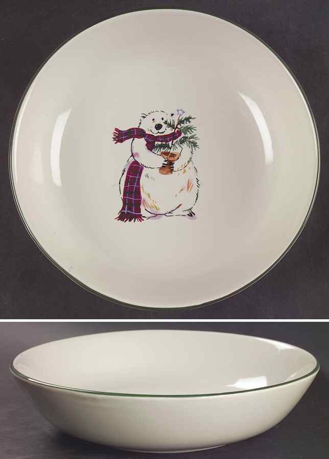 Snow Bear Individual Salad Bowl by Pfaltzgraff-1