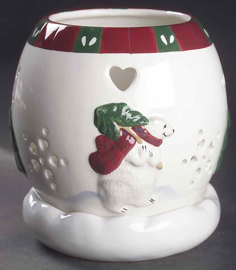 Snow Bear 2-Piece Pierced Lighting by Pfaltzgraff-1