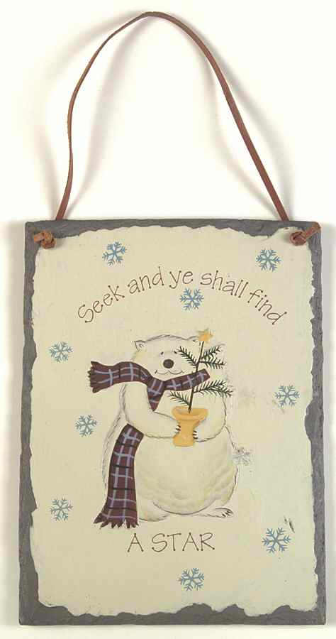 Snow Bear Plaque Wall by Pfaltzgraff-1