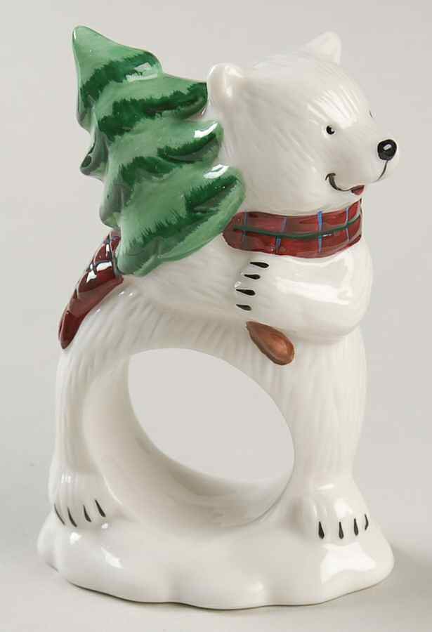 Snow Bear Napkin Ring by Pfaltzgraff-1