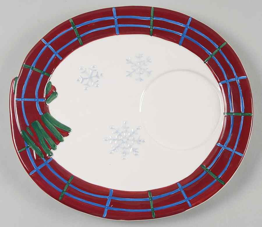 Snow Bear Snack Plate by Pfaltzgraff-1