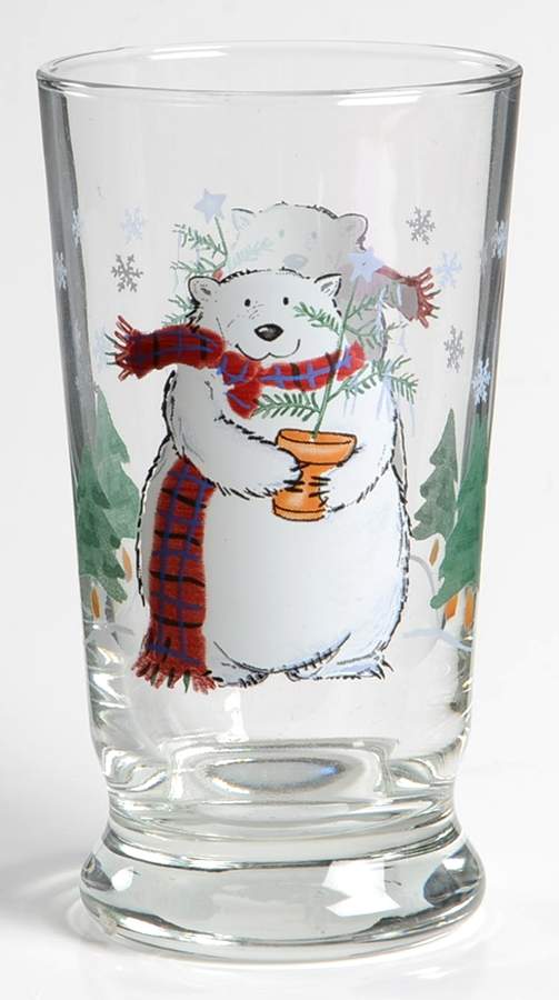 Snow Bear 9 Oz Glassware Juice by Pfaltzgraff-1