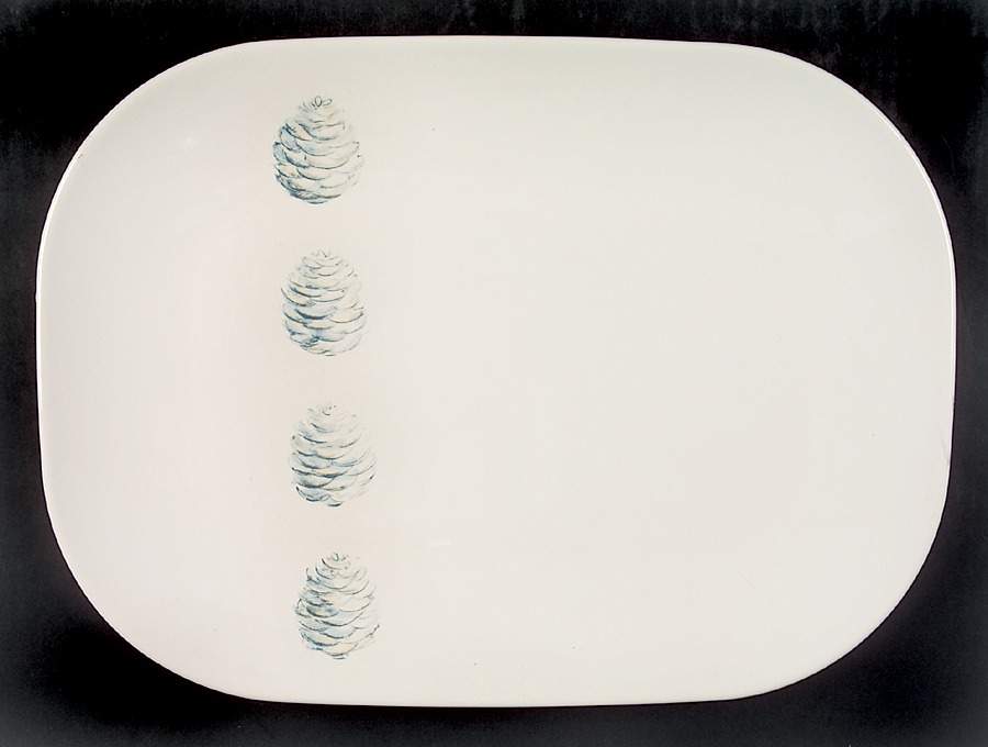 Spruce 14" Rectangular Serving Platter by Pfaltzgraff-1