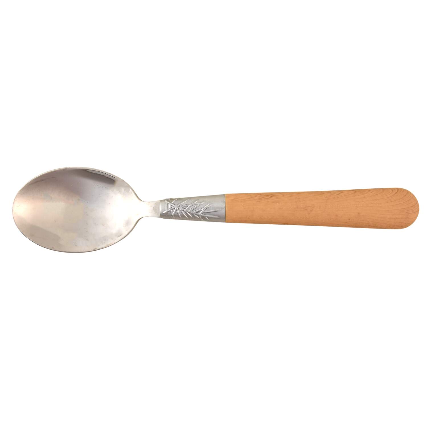 Arborwood White Place/Oval Soup Spoon by Pfaltzgraff-1
