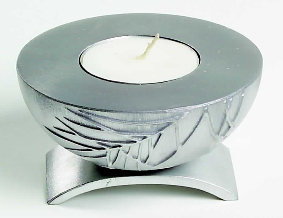 Arborwood White Metal Votive Candleholder by Pfaltzgraff-1