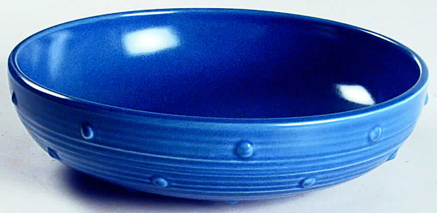 Wyngate Blue 8" Round Vegetable Bowl by Pfaltzgraff-1