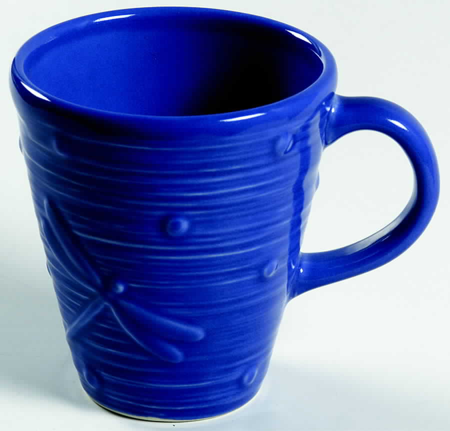 Wyngate Blue Mug by Pfaltzgraff-1
