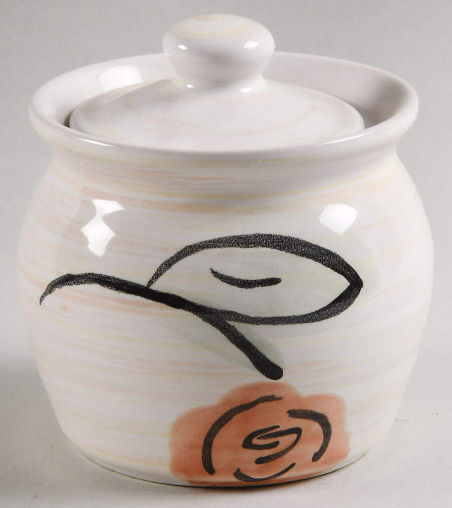 Tango Sugar Bowl & Lid by Pfaltzgraff-1