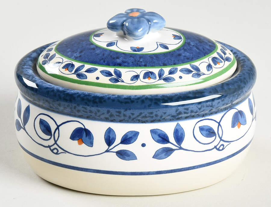 Orleans Dip Bowl & Lid for 3pc Chip/Dip Set by Pfaltzgraff-1