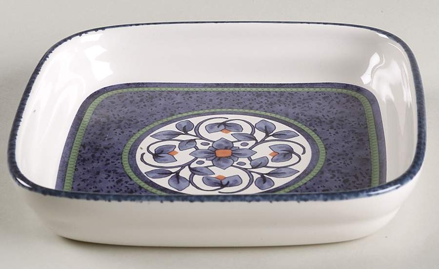 Orleans Individual Square Sandwich Server by Pfaltzgraff-1