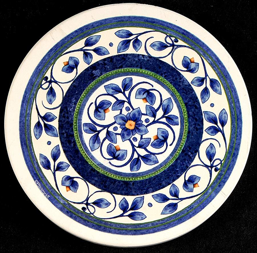 Orleans Individual Deco Stone Coaster by Pfaltzgraff-1