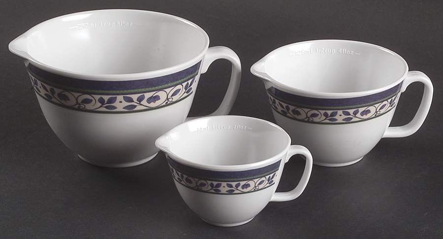 Orleans 3 Piece Melamine Measuring Cup Set by Pfaltzgraff-1