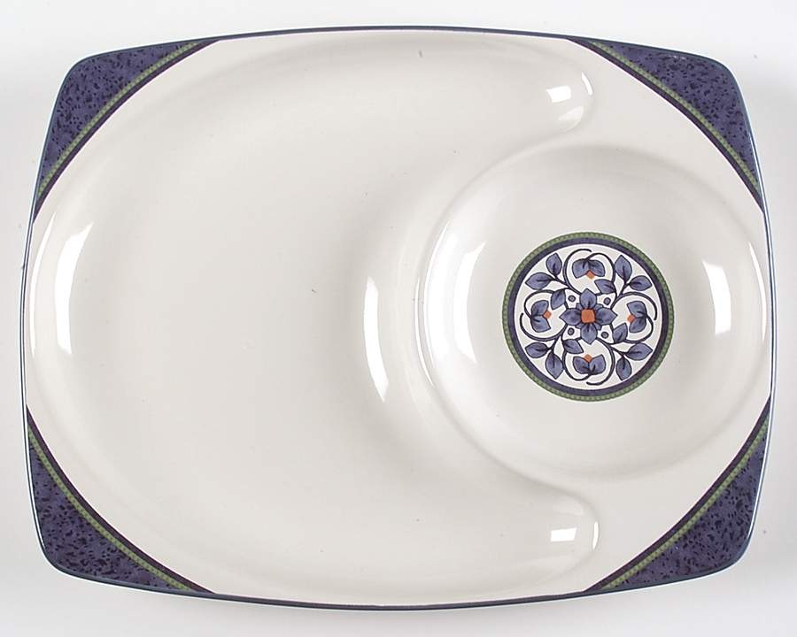 Orleans 11" Rectangular Snack Tray by Pfaltzgraff-1