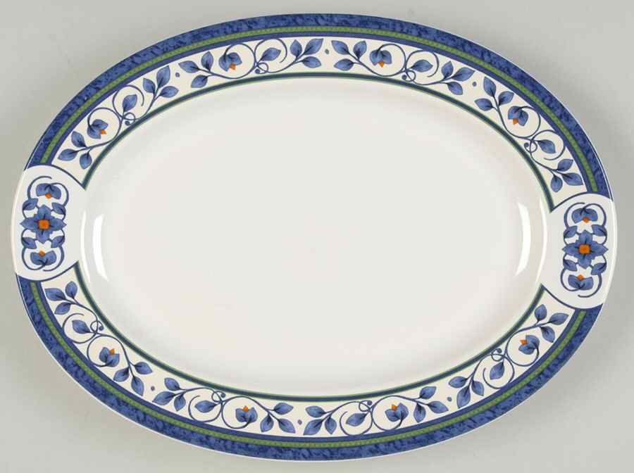 Orleans 12" Oval Serving Platter by Pfaltzgraff-1