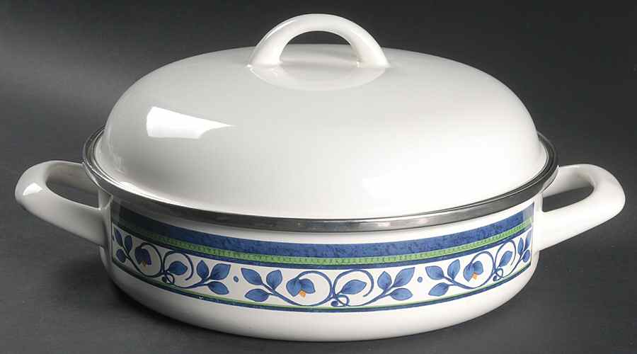 Orleans 3 Quart Metal Covered Casserole by Pfaltzgraff-1