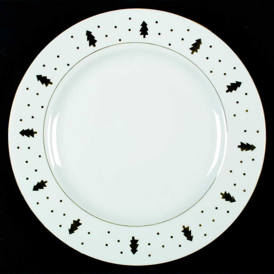 Woodland Gold Dinner Plate by Potter & Smith-1