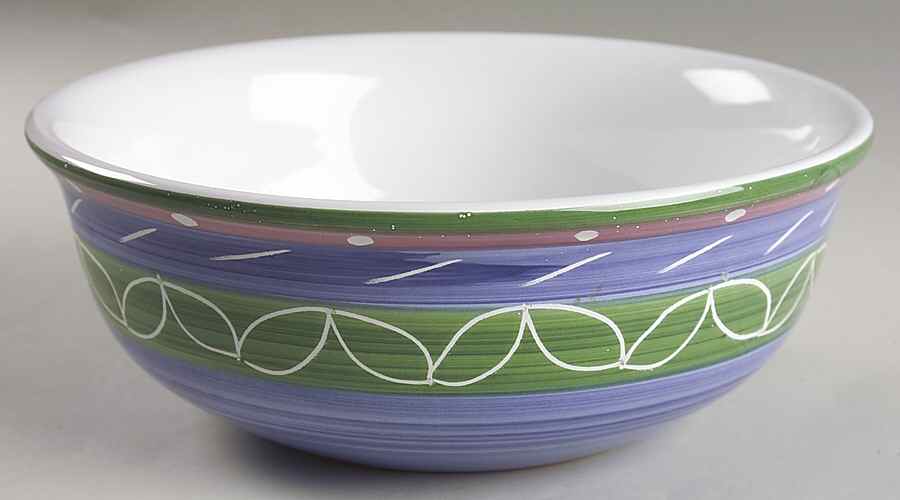 PBA16 10" Large Salad Serving Bowl by Pottery Barn China-1