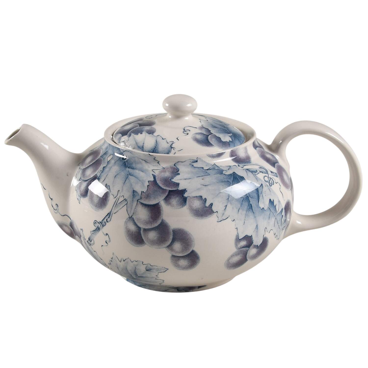 Vineyard Teapot & Lid by Pier 1-1