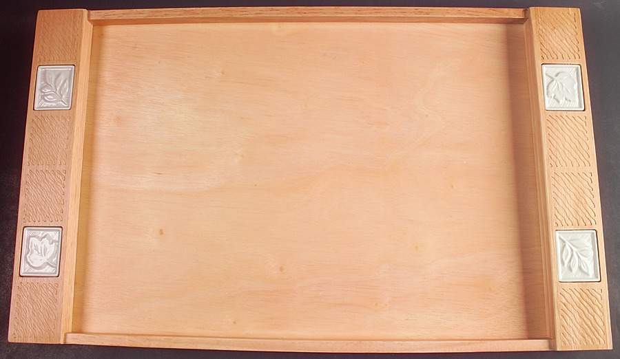 Sierra Rectangular Wood Tray by Pfaltzgraff-1